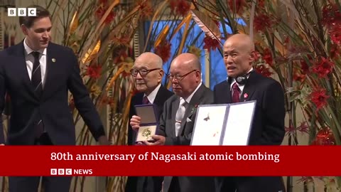 Ceremony held in Nagasaki to mark 80th anniversary of atomic bombing ｜ BBC News