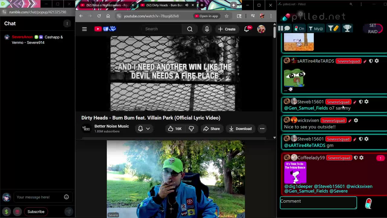 High Vibe Friday w/ The Severe Squad 🌴☀️🌴