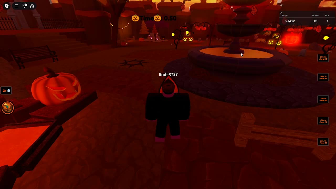 Halloween Speed Run Obby