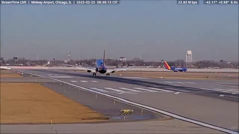 Southwest Flight WN2504 had a near-miss incident at Chicago Midway today when FlexJet Flight LXJ560