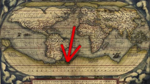 why the north pole looked like this in old maps.