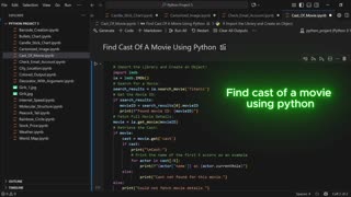 Extract Movie Cast Data from IMDb Using Python