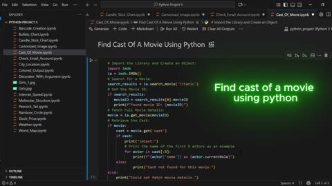 Extract Movie Cast Data from IMDb Using Python