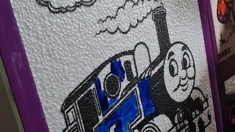 coloring thomas train