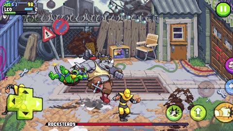 TMNT Shredder's Revenge: 6/12 gameplay (Big Apple 3pm)