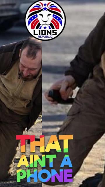 PROOF what ALEX PRETTI pulled out of his pocket before being eliminated was NOT a phone. CASE CLOSED