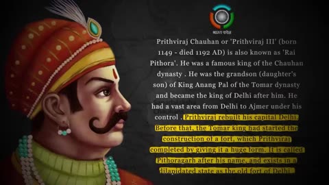 Prithviraj Chauhan: The Fearless Warrior King of India