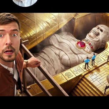 Mrbeast 😱 Spent and explore 100 Hours Inside The Pyramids!