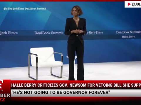 Halle Berry Criticizes Gov. Newsom for Vetoing Bill She Supported