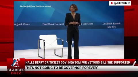 Halle Berry Criticizes Gov. Newsom for Vetoing Bill She Supported