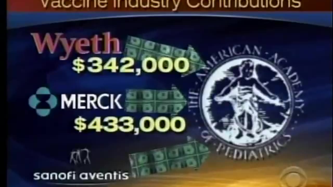 2008 CBS Vaccine "Experts" Conflicts of Interests