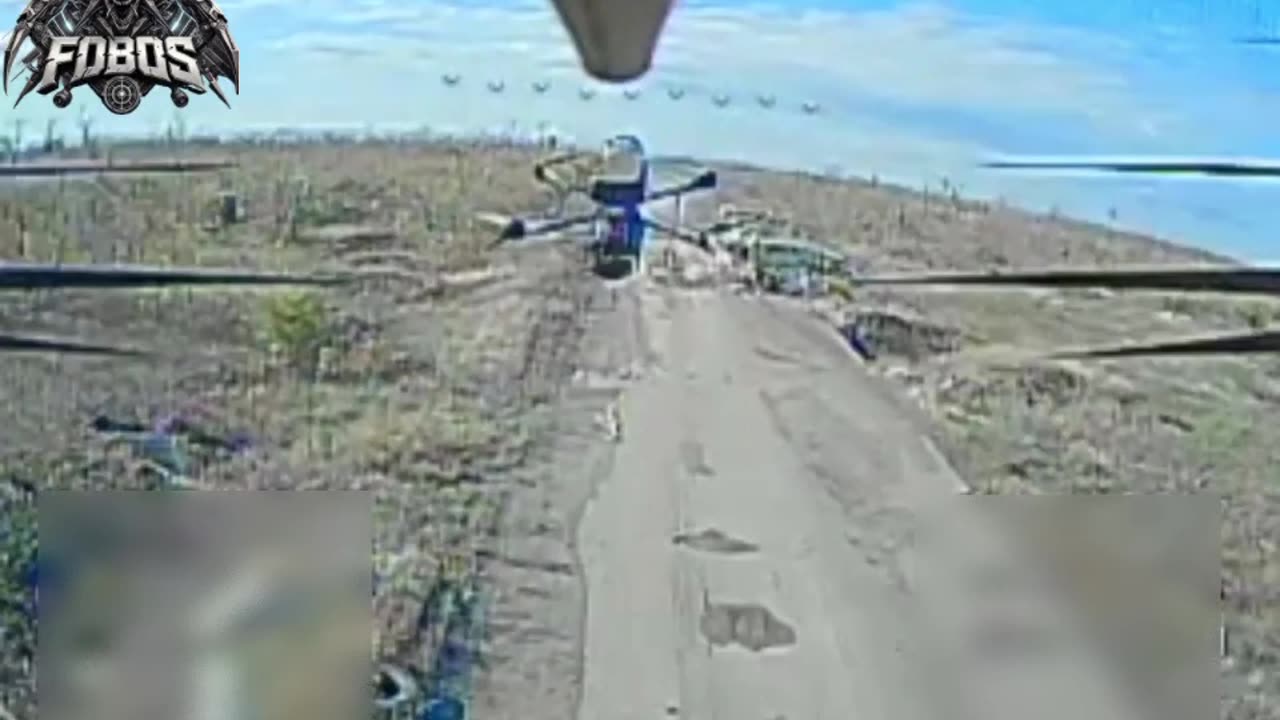 🤖💥 Ukraine Russia War | Head-On Collision of Ukrainian and Russian FPV Drones | RCF