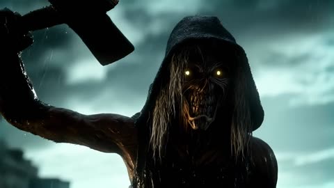 Iron Maiden Hallowed Be Thy Name ( Video Animation AI ) 🇬🇧