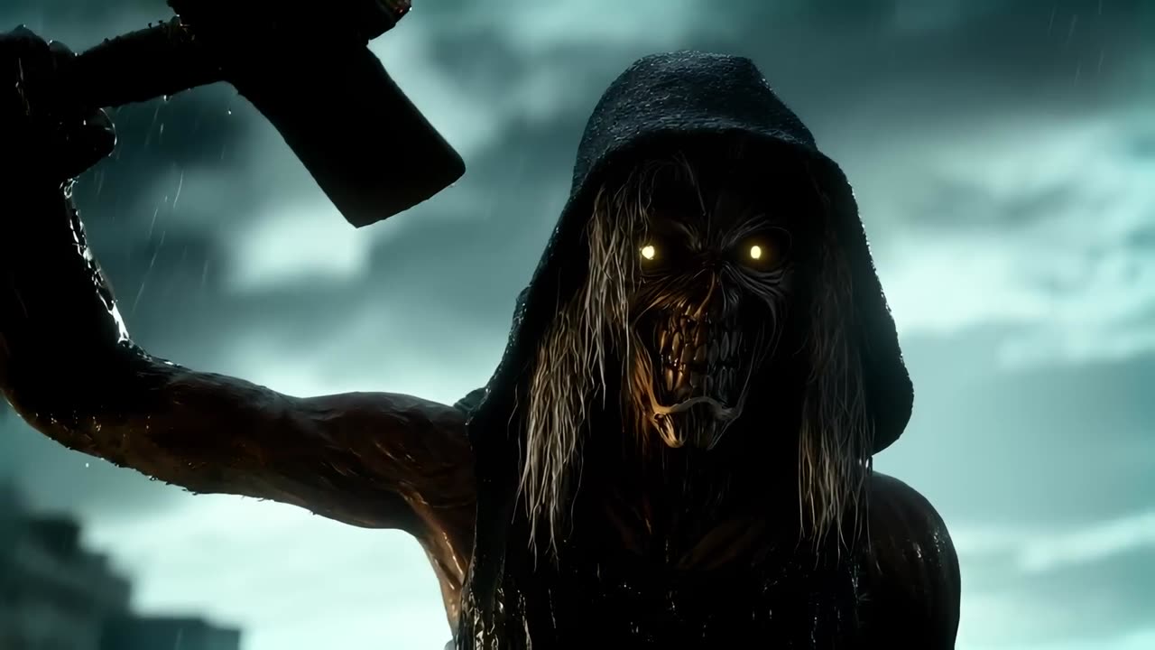 Iron Maiden Hallowed Be Thy Name ( Video Animation AI ) 🇬🇧