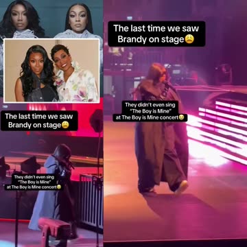 Brandy Walks Off Stage Mid-Performance: Shocking Moment from Monica Reunion Tour in Chicago