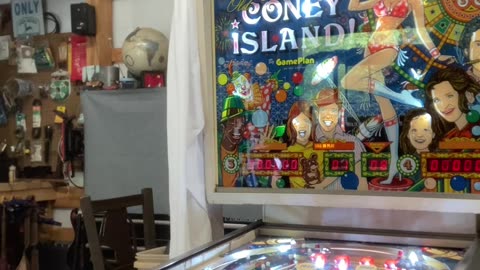 Coney Island Pinball Wizard with a twist. Tips and Tricks