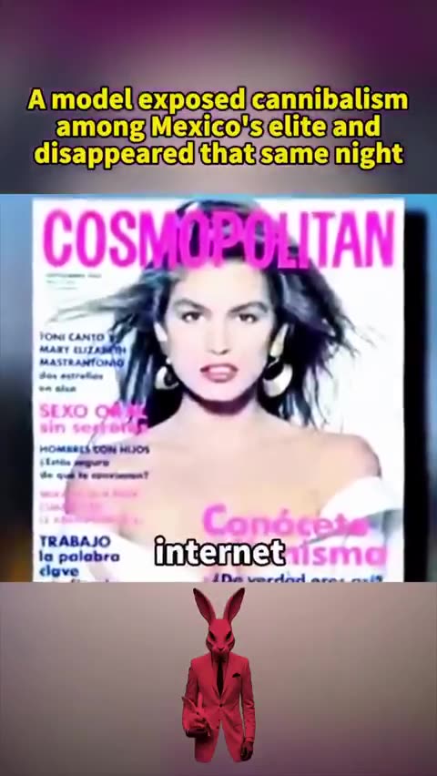Model exposed Mexicos parasites of eating people and sacrificing children in satanic rituals. 🤔