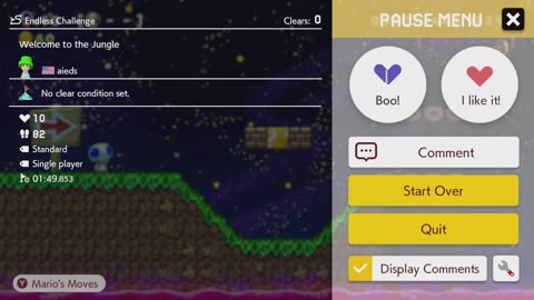 mario maker 2 expert no skips