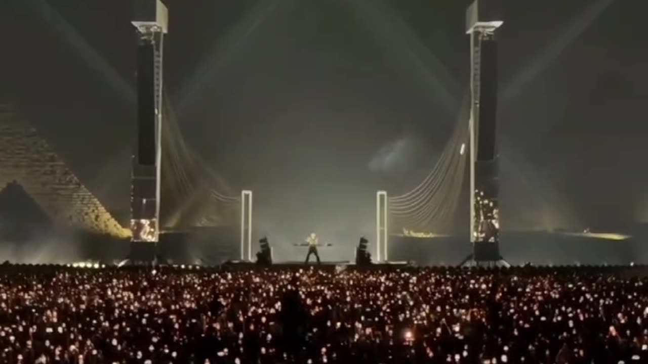 DIGITAL THIRD TEMPLE | Jews Luciferian Messiah | Anyma's Quantum Genesys begins at The Pyramids