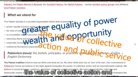 73. The Fabian Society... and others