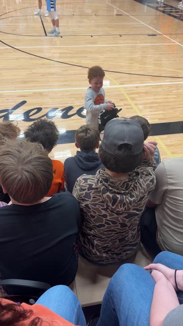 Middle Schoolers Hyping Up A Four Year Old