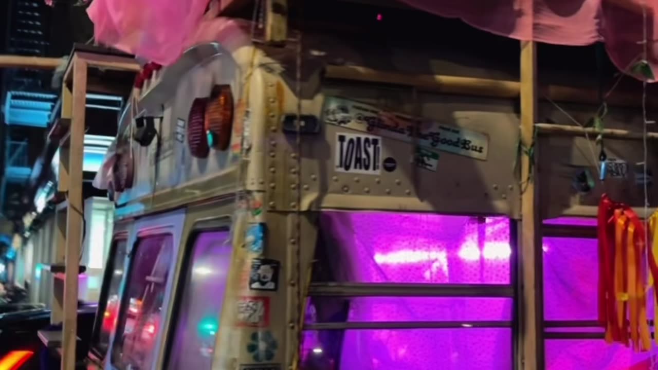THE GHOST BUS IS WAITING FOR ITS PASSENGERS