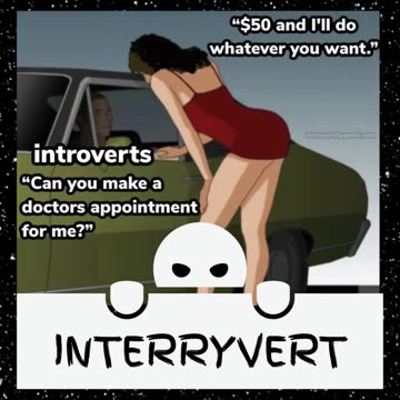 Introverts would rather she call the doctor
