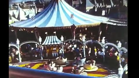 A 1960's Day at Disneyland California Vintage Video Footage