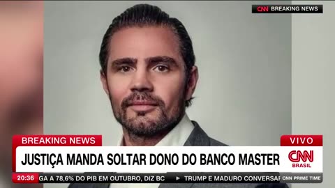 Justiça Federal manda soltar Daniel Vorcaro, dono do Banco Master