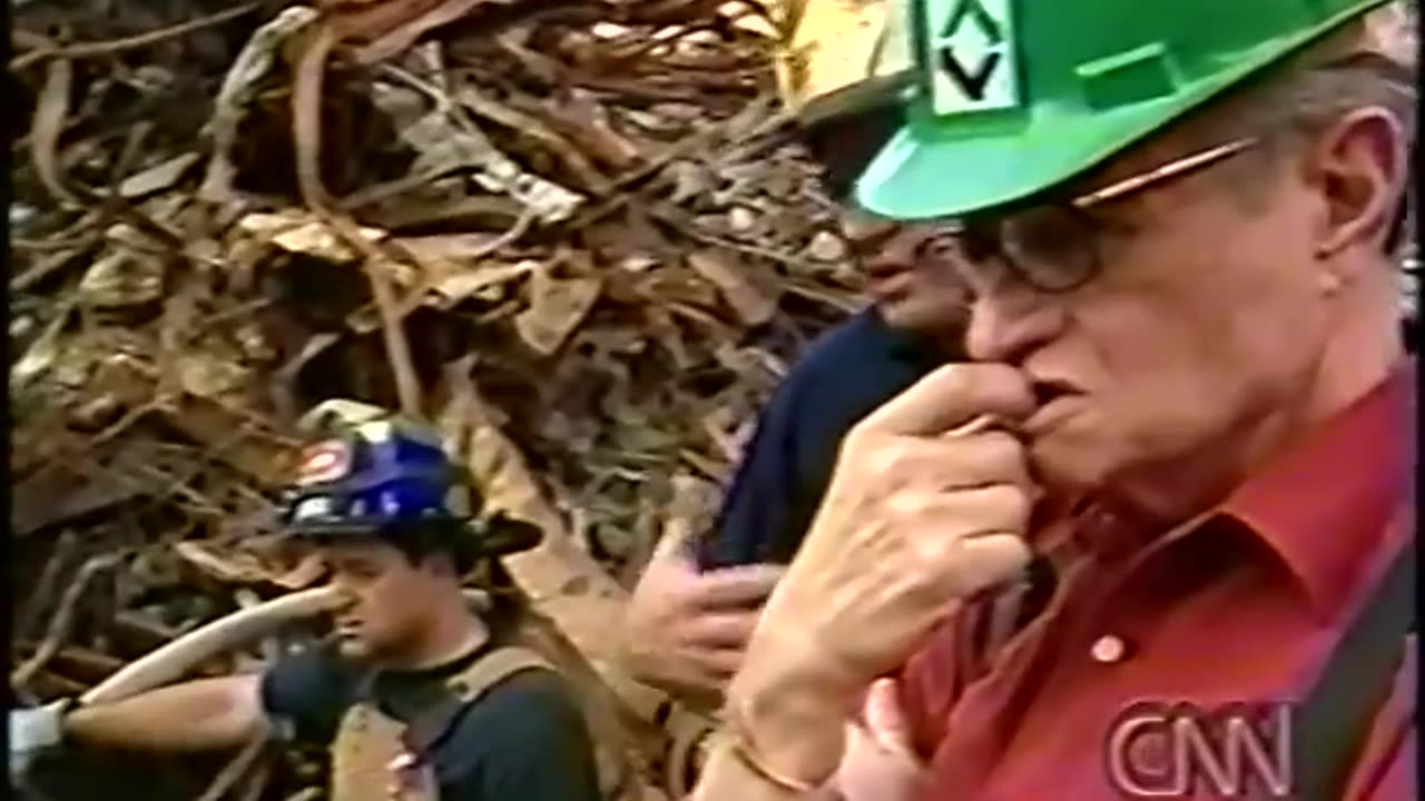 911 Larry King At Ground Zero CNN Special Oct 6 2001