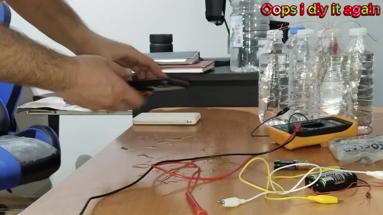 Homemade Dynamo Charger FAIL – Saltwater Battery Test Gone Wrong!