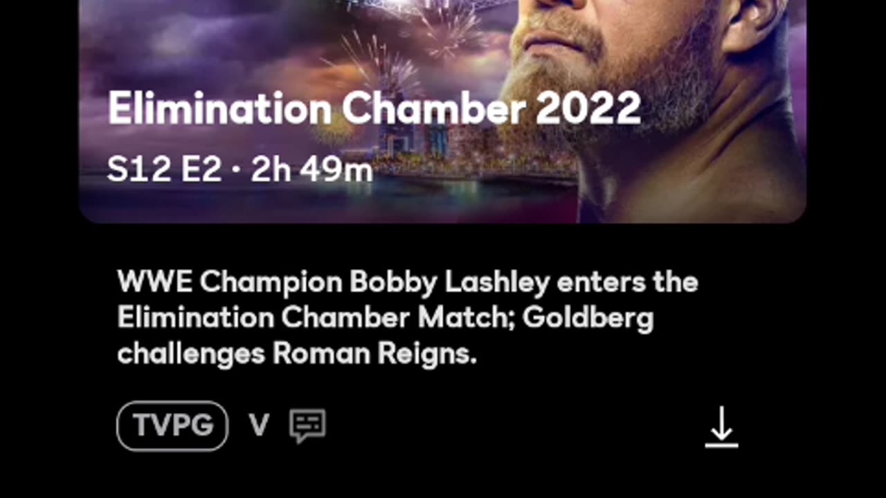 WWE Elimination Chamber 2022