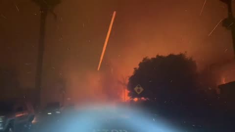 California fire hellscape