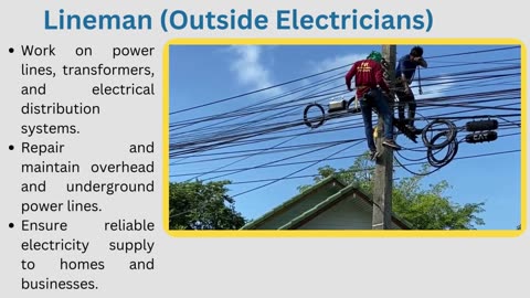 The Different Types of Electricians and Their Roles