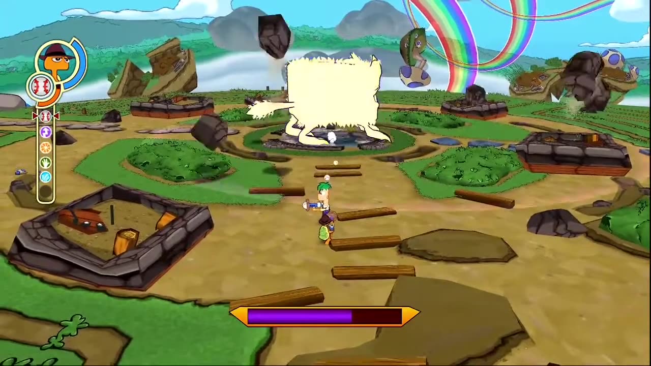 Phineas and Ferb: Across the 2nd Dimension - Poke the Goozim