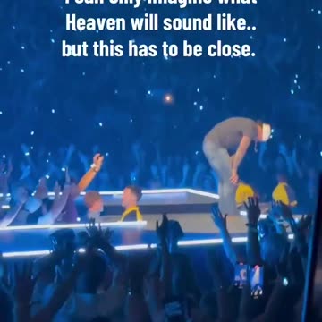 17,000 people all pouring their hearts out for Jesus.