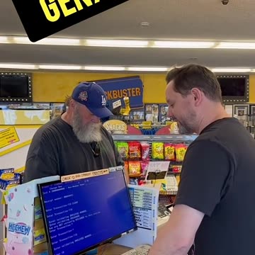 Blockbuster Video Blocked Dad