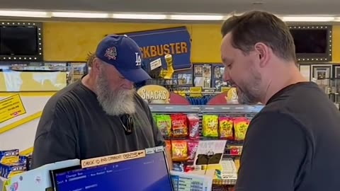 Blockbuster Video Blocked Dad