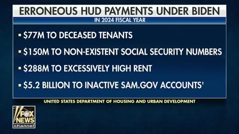 $5 BILLION+ in FRAUDULENT payments in 2024 alone, under Biden.