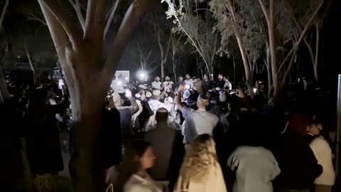 Israelis celebrate at Nova festival site as hostages freed