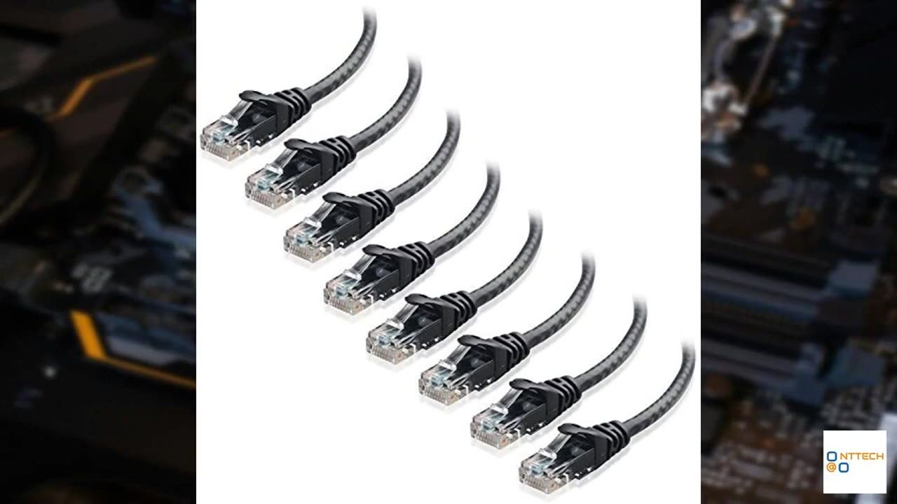 Cable Matters 8-Pack Snagless Short Cat 5e Ethernet Cable 5 ft