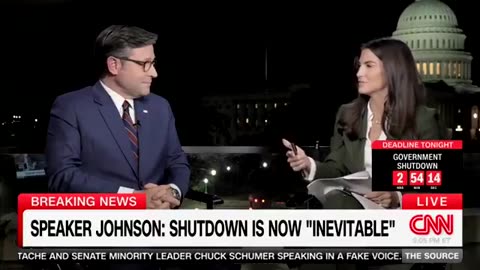 House Speaker Mike Johnson obliterates CNN's Kaitlan Collins after she pushes Democrat spin...