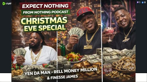 Christmas Eve vibes Shopping, love, food & real talk with Rell Money Million & Yen Da Man