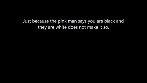 The word black is describing a behavioral pattern not a people.