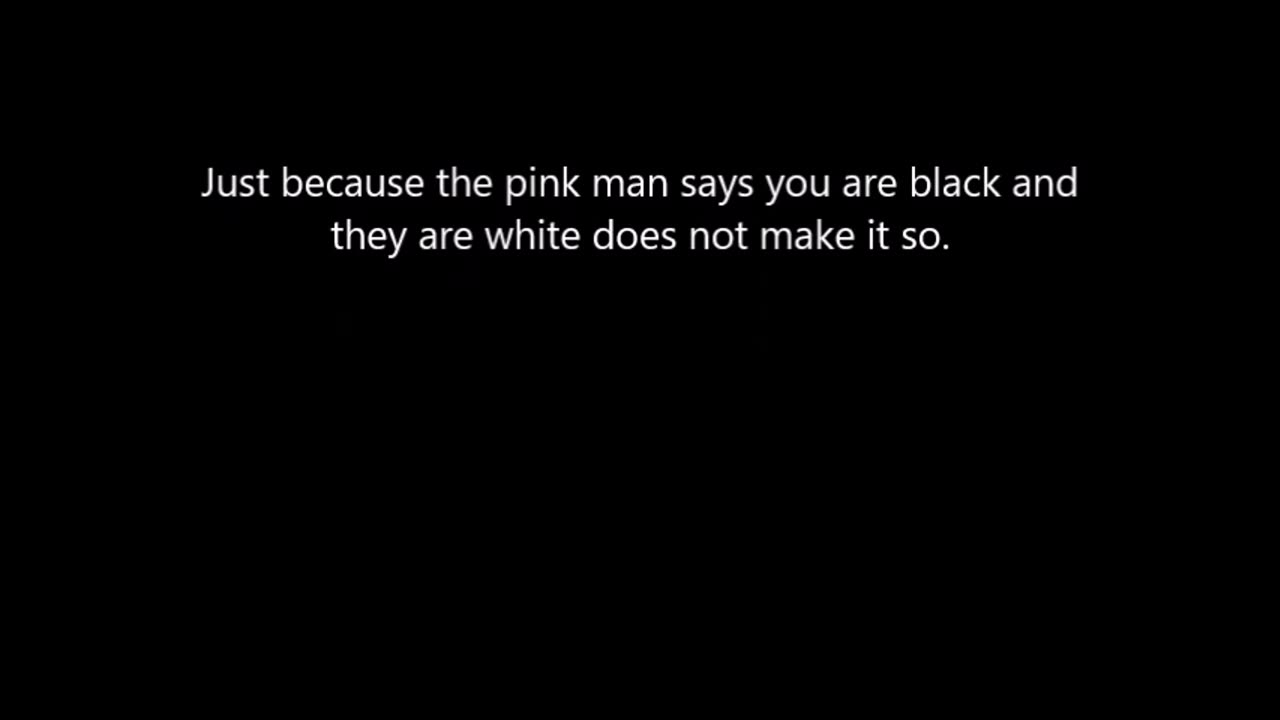 The word black is describing a behavioral pattern not a people.