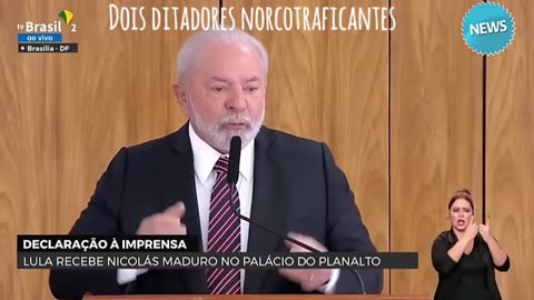 LULA ladrão sem ter noção defende Venezuela e chama maduro de presidente eleito