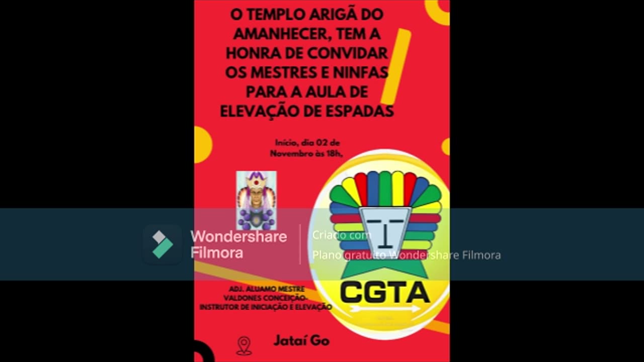 Aula no Vale do Amanhecer em 19/10/1975