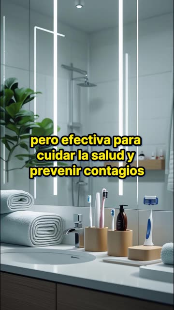 Los 3 objetos del baño que no deberías compartir.