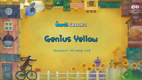 NEW MOVIE Larva Tuba 2025 - Genius Yellow | Funny | Cartoon | Animation