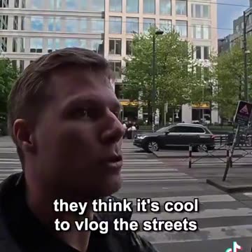 Aggressive Engineers in Brussels, Belgium 🇧🇪 who are standing on the street...